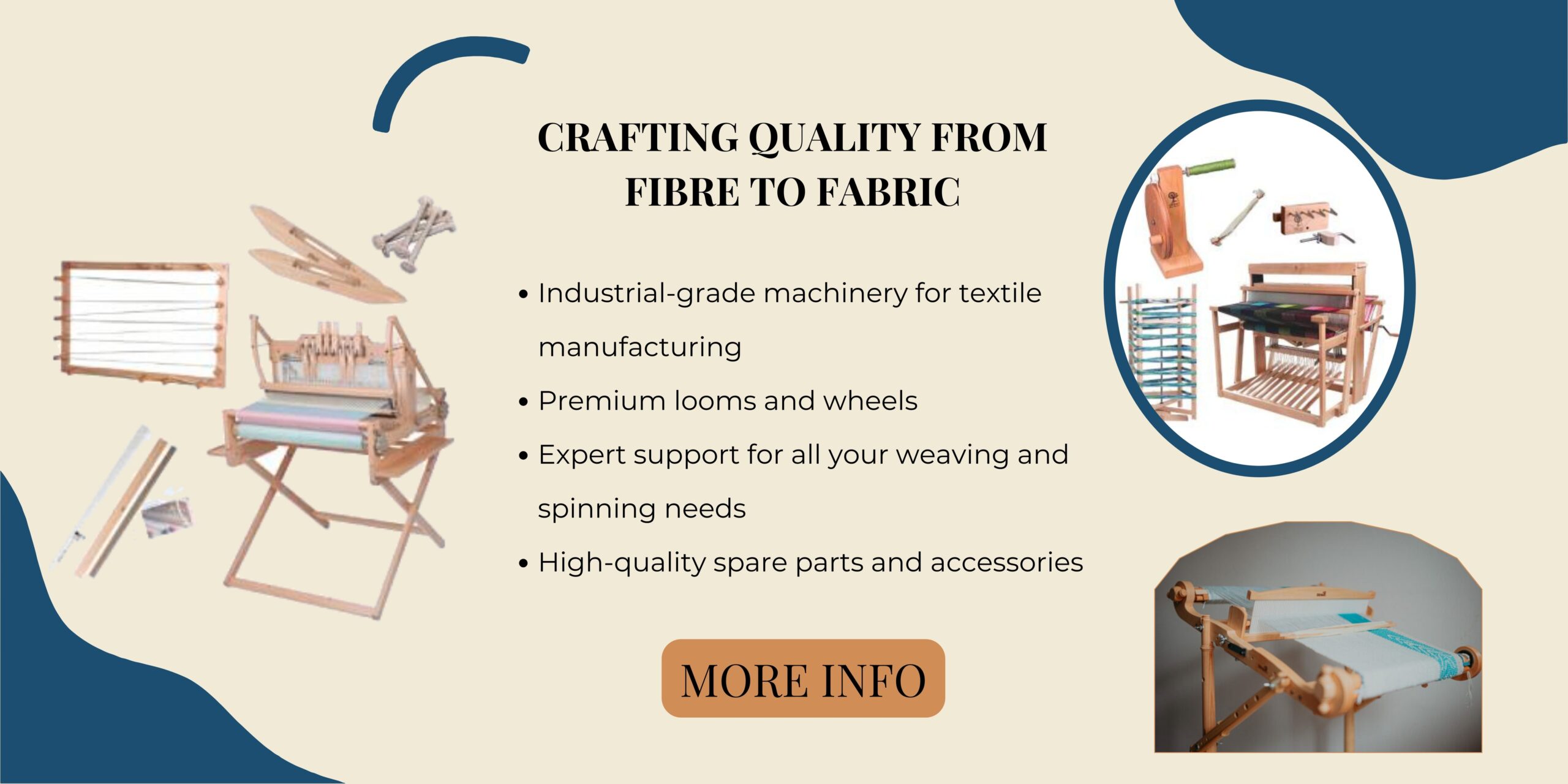 Spanning & wavering machines